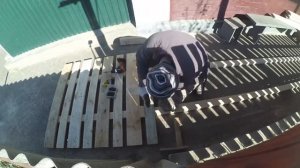 Забор - штакетник из поддонов / pallet fence