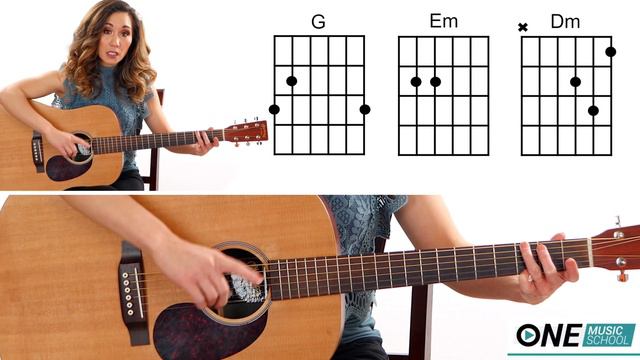 Even When It Hurts - Hillsong Easy Guitar Chords with Play Along смотреть онлайн