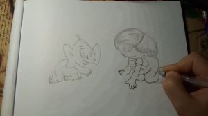 Как нарисовать Петю Пяточкина