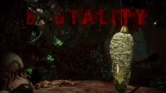 Mortal Kombat 11 - D'Vorah Walking In The Spiderwebs Brutality On All Characters смотреть онлайн