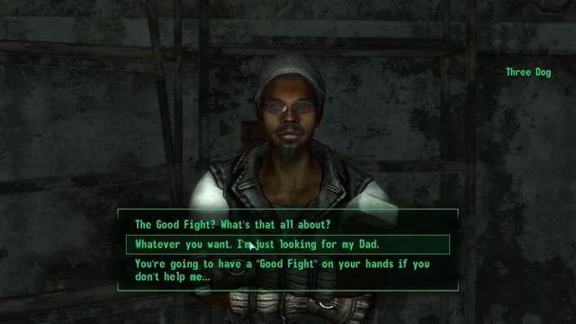 Fallout 3 - Meeting Three Dog in Galaxy News Radio Station смотреть онлайн