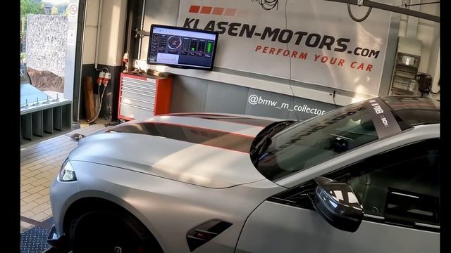 First BMW M4 CSL Dyno, No Tune #bmwm