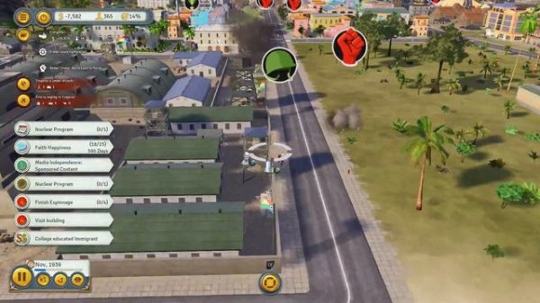 Let's play Tropico 6 sandbox military dictatorship part 10