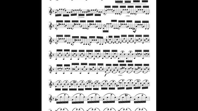 Bach Chaconne For Clarinet