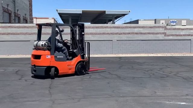 TOYOTA 7-series 7FGU15 3,000lb LP (Propane) #4107 - Forklift for Sale смотреть онлайн