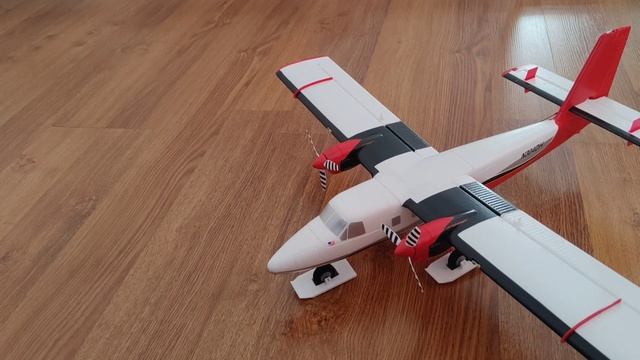 UMX Twin Otter 3D printed skis - free STL download смотреть онлайн