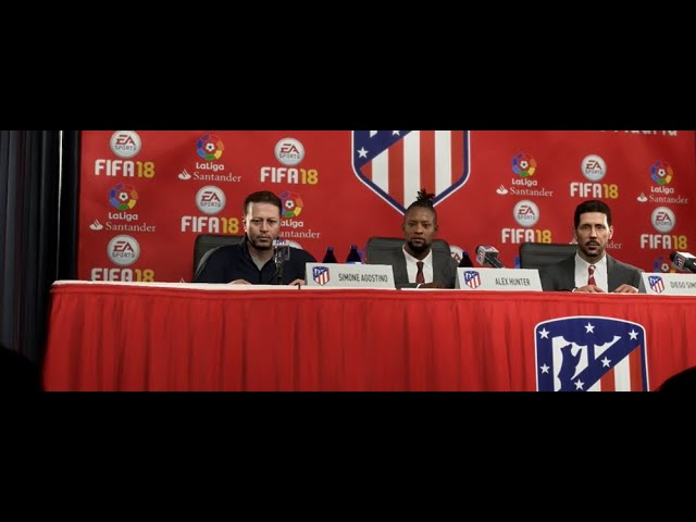 FIFA 18 история 12 серия Переход в Атлетико Мадрид (Старое видео).