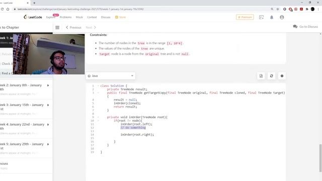 Find a Corresponding Node of a Binary Tree in a Clone of That Tree смотреть онлайн