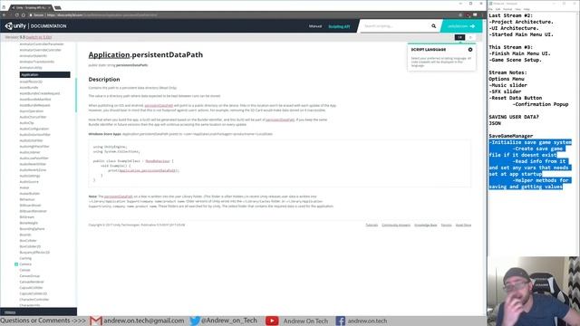 [Mobile, C#, Unity] Making a Game #3. Save Game System & Main Menu. смотреть онлайн