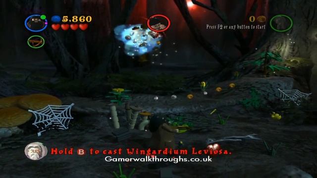 Lego harry potter walkthrough - The forbidden forest смотреть онлайн