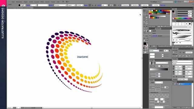 Adobe Illustrator // simple logo 12 смотреть онлайн