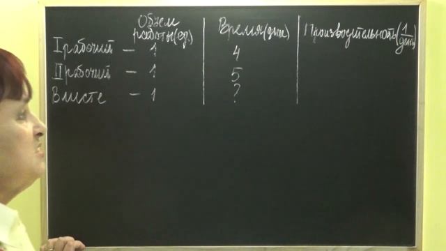 ЗАДАЧИ НА СОВМЕСТНУЮ РАБОТУ. Задача №1. Примеры | МАТЕМАТИКА 6 класс смотреть онлайн