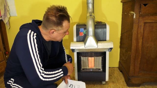 Самодельный дымоход для газового отопителя. смотреть онлайн