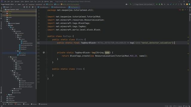 Forge Modding Tutorial - Minecraft 1.20: Custom Tags | #11 смотреть онлайн