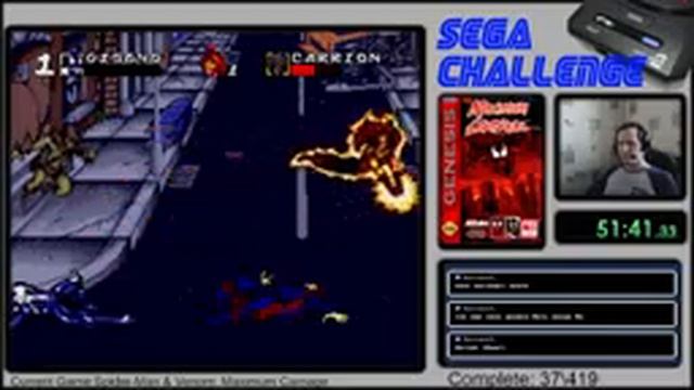 Spider Man and Venom: Maximum Carnage (sega) - complete (пройден) смотреть онлайн