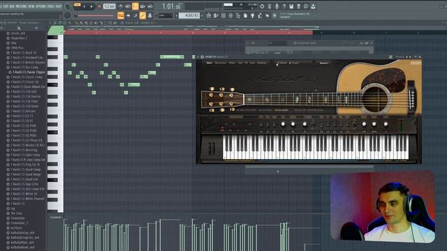 КАК НАПИСАТЬ БИТ С ГИТАРОЙ В FL STUDIO смотреть онлайн