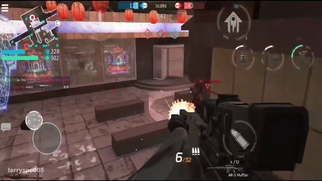 Infinity Ops Sci-Fi FPS - Legendary Sniper Rifle AR-S Muffler l Weapon Demonstration l Android IOS смотреть онлайн