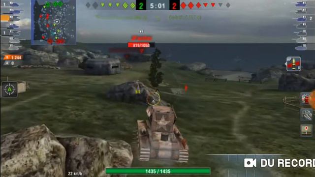 World of tanks blitz - Smasher : 2698 damage and 4 frags. смотреть онлайн