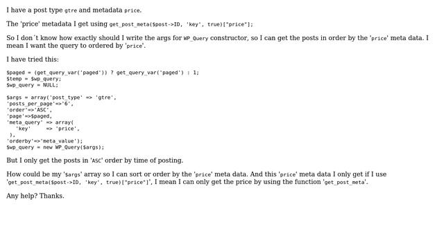 Wordpress: Get posts ordered by meta data (2 Solutions!!) смотреть онлайн