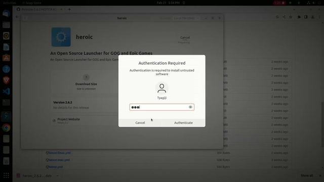 How to install Epic Games Launcher on Ubuntu/Linux 2023 under 2 minutes!!! смотреть онлайн