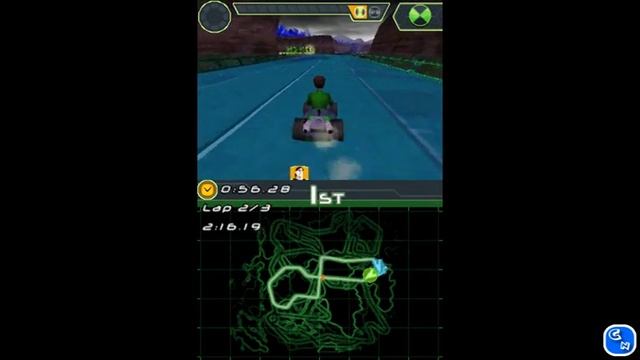 Ben 10 - Galactic Racing - Gameplay [Nintendo DS] смотреть онлайн