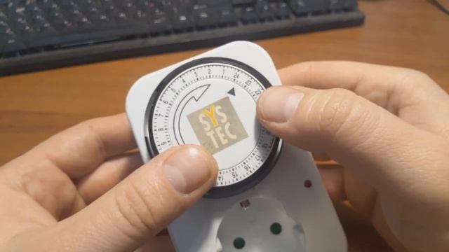 Настройка механического таймера с розеткой