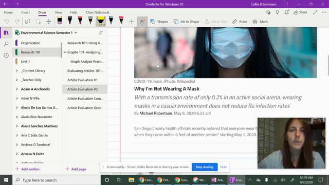 Drawing on an Article in OneNote for Windows 10 смотреть онлайн