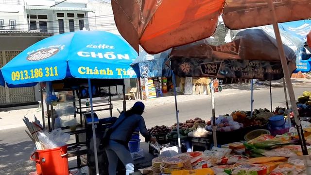 Муйне, рынок, кофе, фрукты, цукаты. Вьетнам.2019. смотреть онлайн