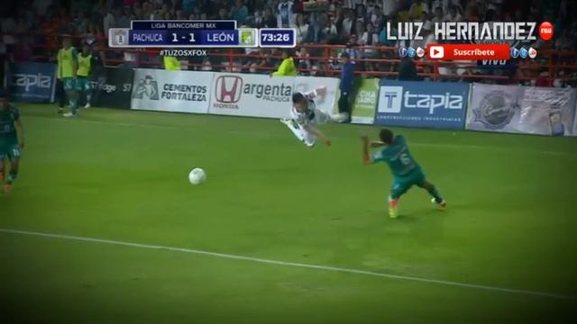 Novaretti TERRIBLE LESION lo deja nockeado en el (Pachuca 2-1 Leon) JUGADA COMPLETA HD 2016 смотреть онлайн