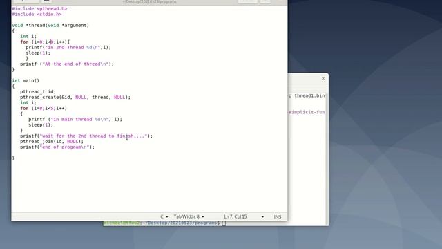 Programming course: Threads in C and Python смотреть онлайн