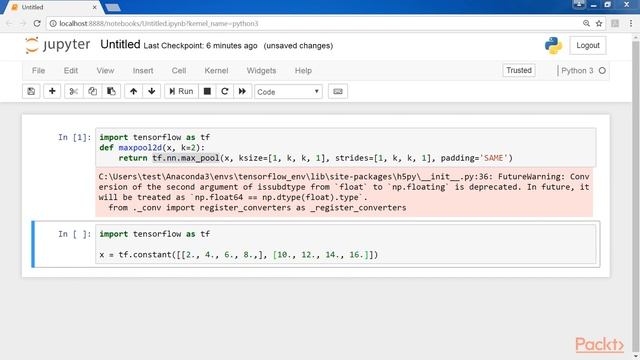 Practical Convolutional Neural Networks: Convolution Pooling Operations in TensorFlow | packtpub.co смотреть онлайн