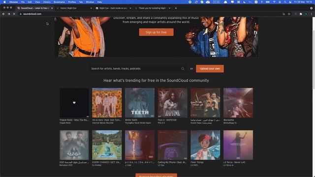 How to enable SoundCloud dark mode смотреть онлайн