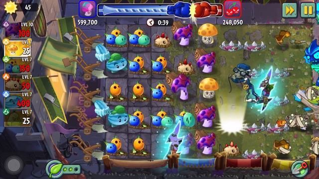 Plant vs Zombies 2 | ARENA | Spore-shroom Boosterama | 2 million | Lvl7 смотреть онлайн