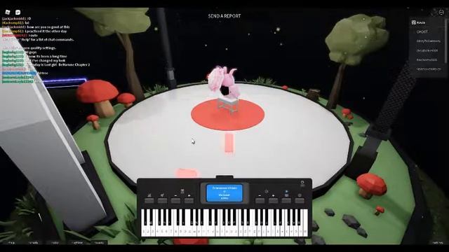 Lost girl Roblox piano Deltarune Chapter 2 смотреть онлайн