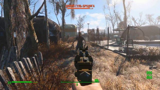 Fallout 4 Часть 10 "Совсем дикие гули, мамонт танк!!! вторая силовая броня" смотреть онлайн