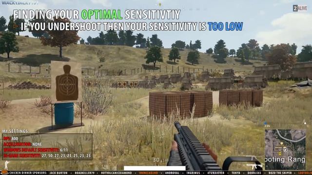 GUIDE: How to find your OPTIMAL MOUSE SENSITIVITY in PLAYERUNKNOWN's BATTLEGROUNDS (PUBG) смотреть онлайн