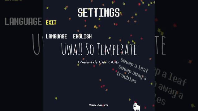 Uwa!! So Temperate–Undertale смотреть онлайн