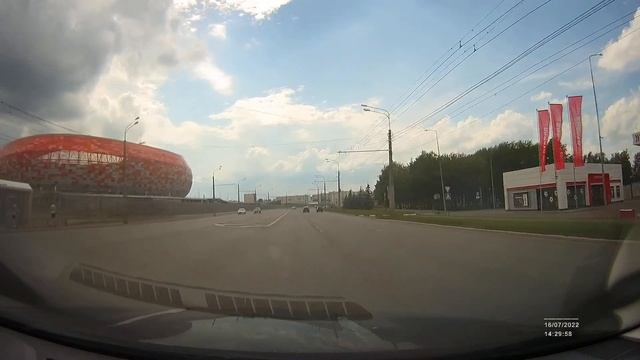 Саранск. Странности разметки на улице Волгоградской смотреть онлайн