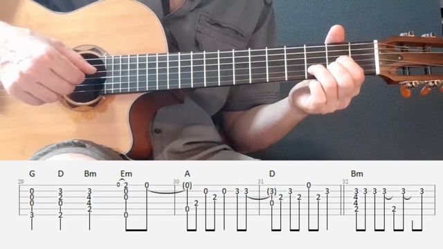 Love Of My Life - Queen - Fingerstyle guitar with tabs