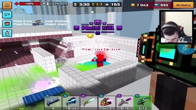 He Called Me A Noob So I Destroyed Him!... (Pixel Gun 3D F2P) смотреть онлайн