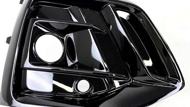 Autunik.com - Black Fog Light Grille Cover for Audi Q5 SQ5 B9 2021-2023 fg227 смотреть онлайн