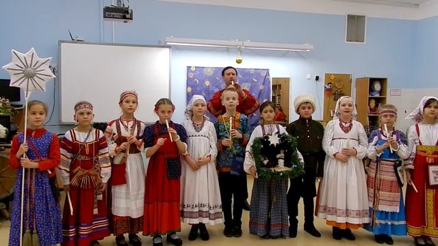 Колядки на Святки смотреть онлайн