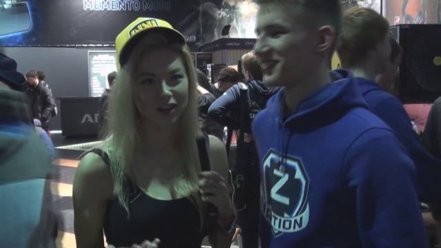 Polina meets a real man on the tournament @ ASUS FBotY смотреть онлайн