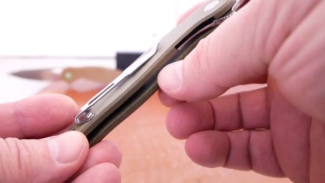 Sitivien ST301, 14C28N Satin, Micarta, EDC смотреть онлайн