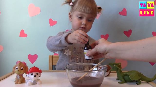 СТРАШНЫЙ ЛИЗУН или как сделать лизуна в домашних условиях. DIY. смотреть онлайн