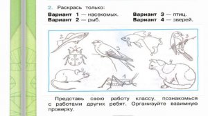 Окружающий мир. Рабочая тетрадь 2 класс 1 часть. ГДЗ стр. 42 №2