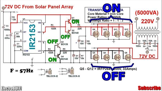 How To Make a 5000Watt Inverter For a Solar Power System смотреть онлайн