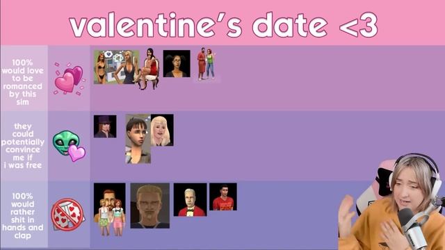 sims i would allow and REFUSE!!! to be my valentine's date смотреть онлайн