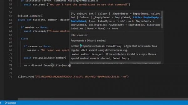 How to make a discord bot with pycord! (part 7: Kick and Ban commands)