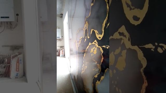 Венецианская штукатурка с использованием потали. смотреть онлайн